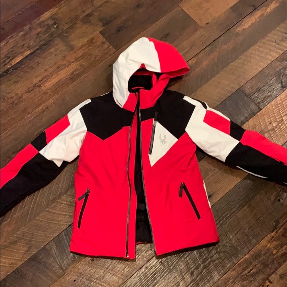 Spyder ski jacket boys size 14